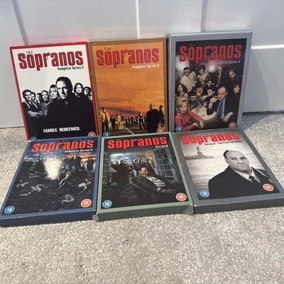 The Sopranos Series 2-6 + Finale Complete Seasons Collectors 6 Box Sets 24 Discs - Image 1 of 4