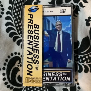 Microsoft Executive Business Presentation BLUE cassette #/25 OBI Vaporwave - Bild 1 von 4