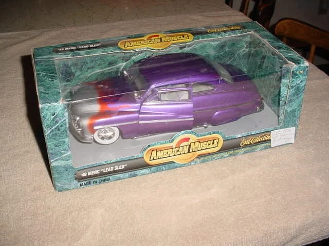 Ertl 1 18 Diecast American Muscle Ford 1949 Mercury Lead Sled Please Read 