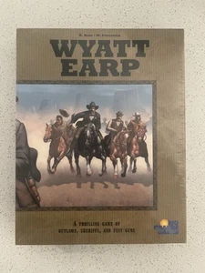 Wyatt Earp Card Game Rio Grande Games 2001 Richard Borg BRAND NEW SEALED - Picture 1 of 4