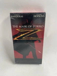 The Mask Of Zorro VHS, Sealed, 1998 Columbia Tristar Home Video  - Picture 1 of 2