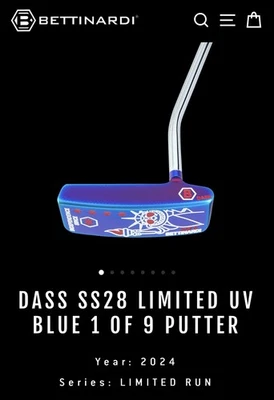 Bettinardi - SS28 4TH OF JULY UV BLUE 1 OF 9 DASS - Image 1 of 4