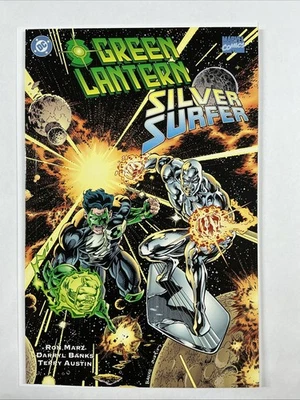 Lanterna Verde Surfista Prateado: Unholy Alliances #1 Muito Bom/Quase Perfeito 1995 Marvel DC Prestige - Imagem 1 de 4