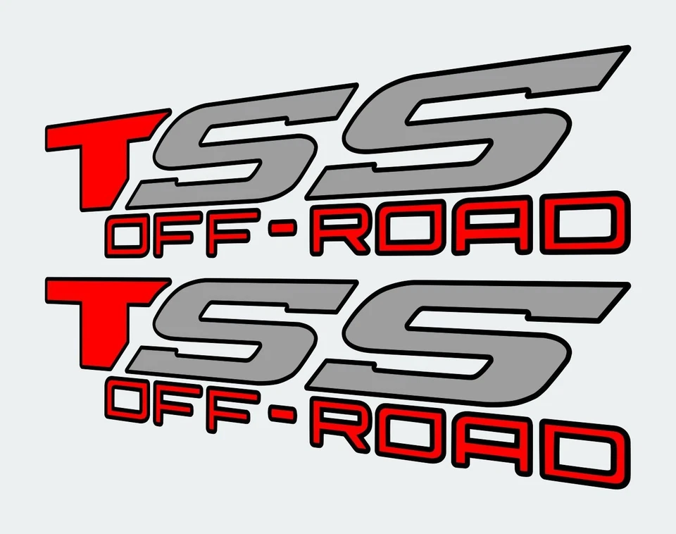 Calcomanías adhesivas TSS todo terreno tundra Tacoma camión lado caja deporte reemplazo TSSORV2M Foto 1 de 1