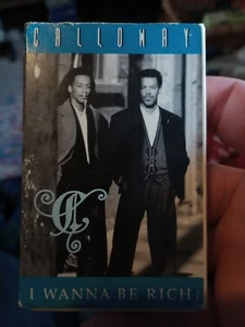 Calloway - I Wanna Be Rich - Cassette Tape Single - Epic - Picture 1 of 4