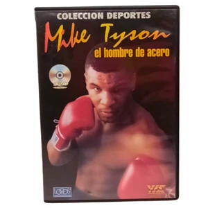 MIKE TYSON DVD - Iron Man of Boxing -Greatest Fights Compilation Classic Matches - Picture 1 of 5