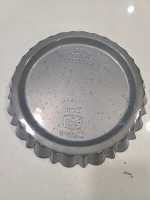 Tiara acanalada de postre de colección Ekco Baker's Secret Duncan Hines tarta quiche sartén Foto 1 de 4