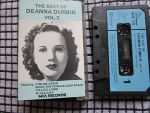 Deanna Durbin The Best Of Deanna Durbin Vol. 2 MCLC 1729 Tape Cassette Album - Picture 1 of 4
