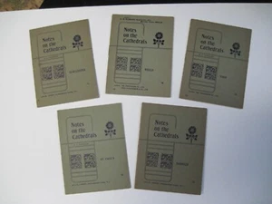 Lot of 5 NOTES ON THE CATHEDRALS: Gloucester, Norwich, St. Paul’s, Wells, York - Bild 1 von 6