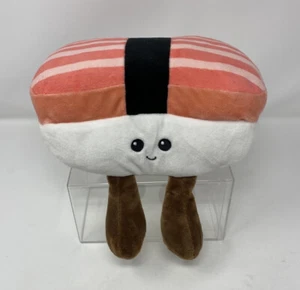 Kawaii Sushi Nigiri Plush Stuffed Animal Toy Doll Food Pink White - Picture 1 of 9