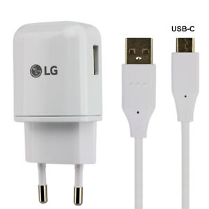 ORIGINAL LG Schnell Ladegerät USB-C Ladekabel LG V30 G6 G5 G5 SE Nexus 5X