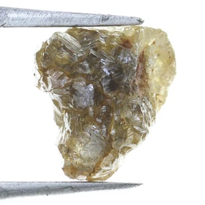 Brillante Ruvido Libero Naturale 0,82 Carati Meraviglioso Colore Marrone Diamante Grezzo - Foto 1 di 2