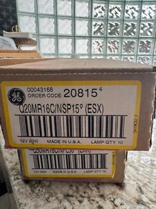 GE Precise ESX flood light Q20MR 16C/NSP15   12V 15Degree - Picture 1 of 1