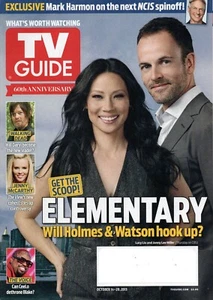 TV GUIDE Magazine October 14-20 2013 Lucy Liu Jonny Lee Miller Norman Reedus - Picture 1 of 3