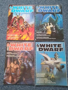 REVISTA WHITE DWARF GAMES WORKSHOP #71-73, 76 1985-86 ACC/BUENO CND AD&D CTHULHU - Imagen 1 de 6