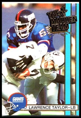 1990 Action Packed All-Madden #12 Lawrence Taylor - Image 1 of 2