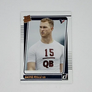 Davis Mills 2021 Panini Donruss Rated Rookie Portrait #273 Houston Texans - Picture 1 of 2