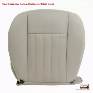 2003 Lincoln Aviator - Front PASSENGER Bottom Leather Replacement Seat Cover Tan - Bild 1 von 7