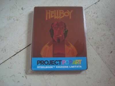 HELLBOY BluRay SteelBook *rare* POP ART limited Edition Ron Perlman Rupert Evans - Image 1 of 4