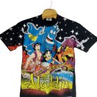 Street Couture Large Disneys Aladdin Full Front Print Short Sleeve T-Shirt