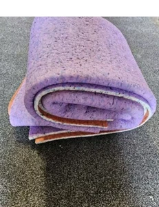 12mm thick pu carpet underlay 1sqm (1m²) L:136cm,w: 75cm - Picture 1 of 10