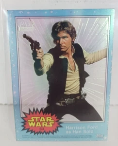 Topps Star Wars Chrome Archives Han Solo C3 Insert Card 1999 Harrison Ford - Picture 1 of 3