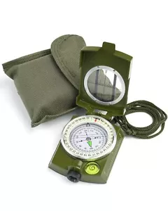 Compass, Compass Hiking Survival Compass Military Grade Waterproof Boy Scout ... - Picture 1 of 9