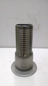 Dixon King RN25 umgedrehter Schlauchnippel für Schwimmflansch 2" 316 Edelstahl Neu - Bild 1 von 4