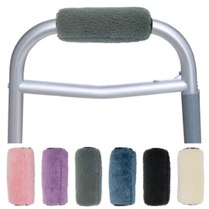 DELUXE PlushGrips Copri impugnatura deambulatore in pile extra spesso - 1 paio - qualsiasi colore - Foto 1 di 11