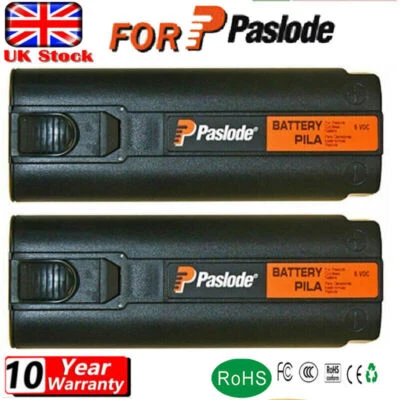 2x 4.8AH For Paslode 6V Cordless Battery 404717 IM250 IM350 IM65 900400 Nail Gun