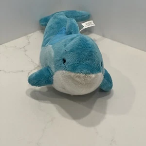 The Petting Zoo Blue Dolphin Plush 10 Inch Stuffed Animal - Picture 1 of 9