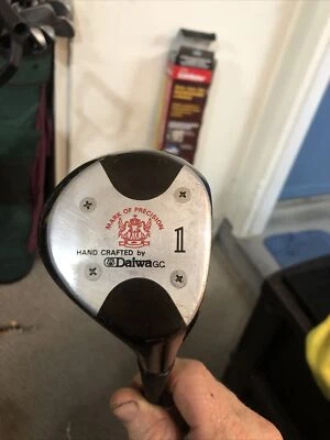 Tacos de golfe raros vintage Diawa G. C. Driver #1 grafite excelente - eixo marrom - Imagem 1 de 4