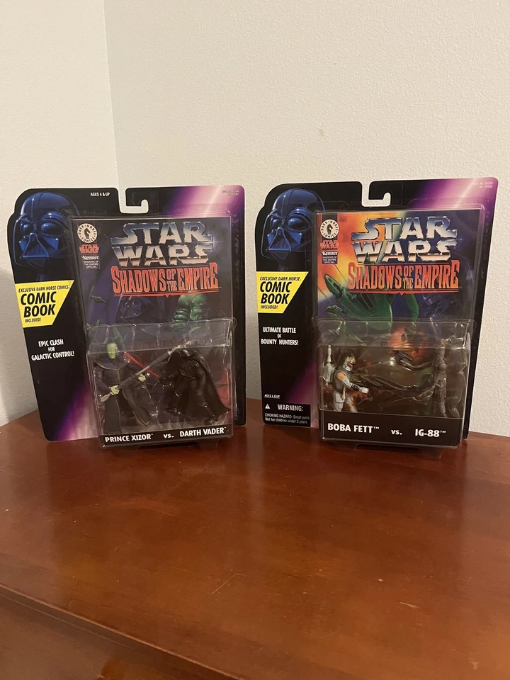 STAR WARS SOMBRAS DEL IMPERIO - VADER VS XIZOR + BOBA FETT VS IG-88 Foto 1 de 1