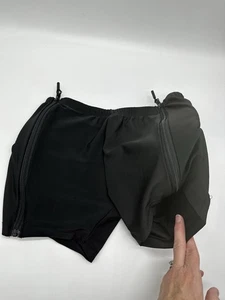 Gepolsterte Eislaufshorts mit Reißverschluss Schutz Crash Hüfte Po Pad Jugend Small - Bild 1 von 3