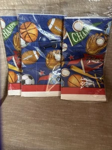 Paper Tablecloth All Star Sports Theme - Picture 1 of 1
