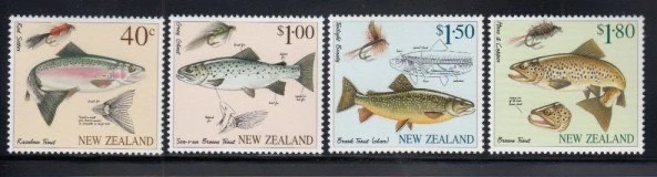 新西兰飞钓 MNH 套装 — 第 1/1 张图片
