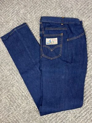 Pantalones de mezclilla Levis Plowboy Farmers Mechanics vintage para mujer 24x32 rectos nuevos con etiquetas Foto 1 de 4