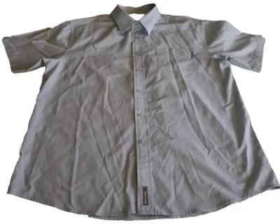 Rip Curl Button Up Blue Standard Fit Casual Short Sleeve Shirt Mens XL - Image 1 of 4