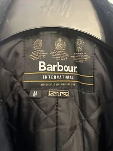 Men Barbour International Duke Wax Jacket (TR) Size M - Picture 1 of 8