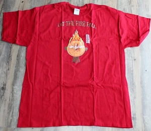 Heiliger Geist - Feuer fallen lassen christlich katholisch rot T-Shirt Gr. S Gildan Baumwolle - Bild 1 von 6