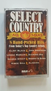  Select Country All Stars  (Various ARTISTS) (NEW -CASSETTE) - Picture 1 of 2