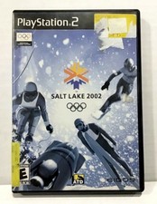 Salt Lake 2002 Winter Olympics Sony Playstation 2 Video Game PS2 sports skiing