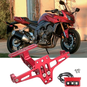 Fit For Yamaha FZ1 FZ8 2001-2015 MT07 FZ07 2013-18 License Plate Holder Bracket - Picture 1 of 15