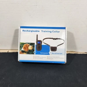Dog Training Collar Pet Vibration Shock Rechargeable LCD Remote Control 328 Yard - Picture 1 of 12