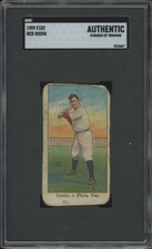 1909 E102 RED DOOIN NNO POOR SGC A BASEBALL PHILADELPHIA PHILLIES