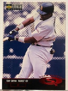 ⚾️ INSERTS ⚾️ 1998 UD COLLECTOR'S CHOICE Starquest, Tony Gwynn, #SQ43 (+Bonus)
