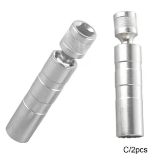Spark Plug Socket Wrench 3/8 Drive 14MM SparkPlug SocketRemoval Q9E9 Tool E2B5 - Picture 1 of 12
