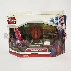 STAR WARS Kenner Hasbro Action Figure - THE CLONE WARS - Crab Droid MISB MOC NEW - Foto 1 di 1