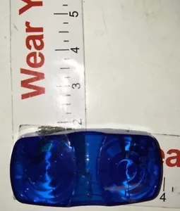 9007B 2'' X 4'' SIGNAL-STAT BULLSEYE, BLUE SIGNAL LENS, NEW - Picture 1 of 2