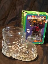 Rare WMF Blumenschuh Glass Vase Flower Shoe & Original Box